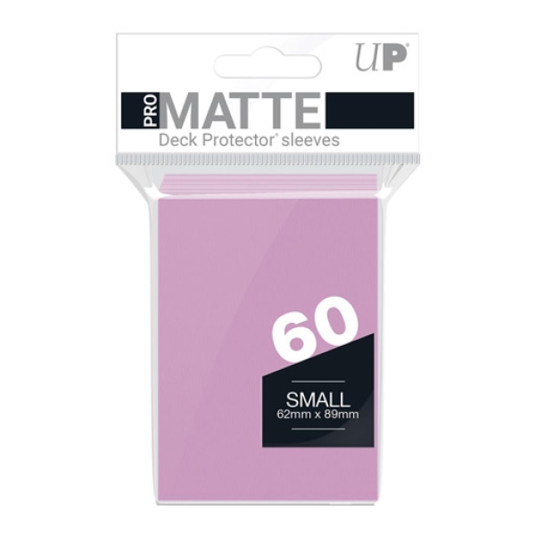 Ultra-Pro-60-Small-Matte-Deck-Protector-Sleeves-Pink